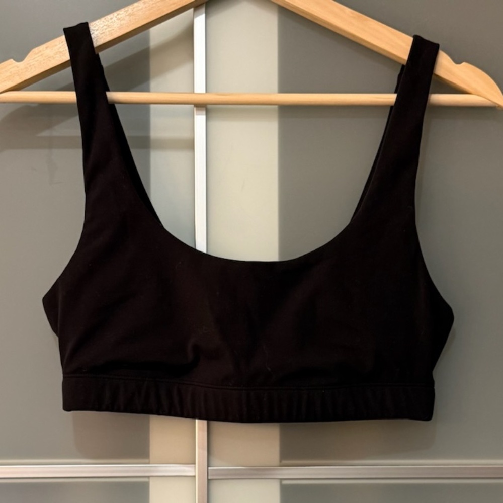 Vuori Daily Sports Bra, Black, Size XS/S